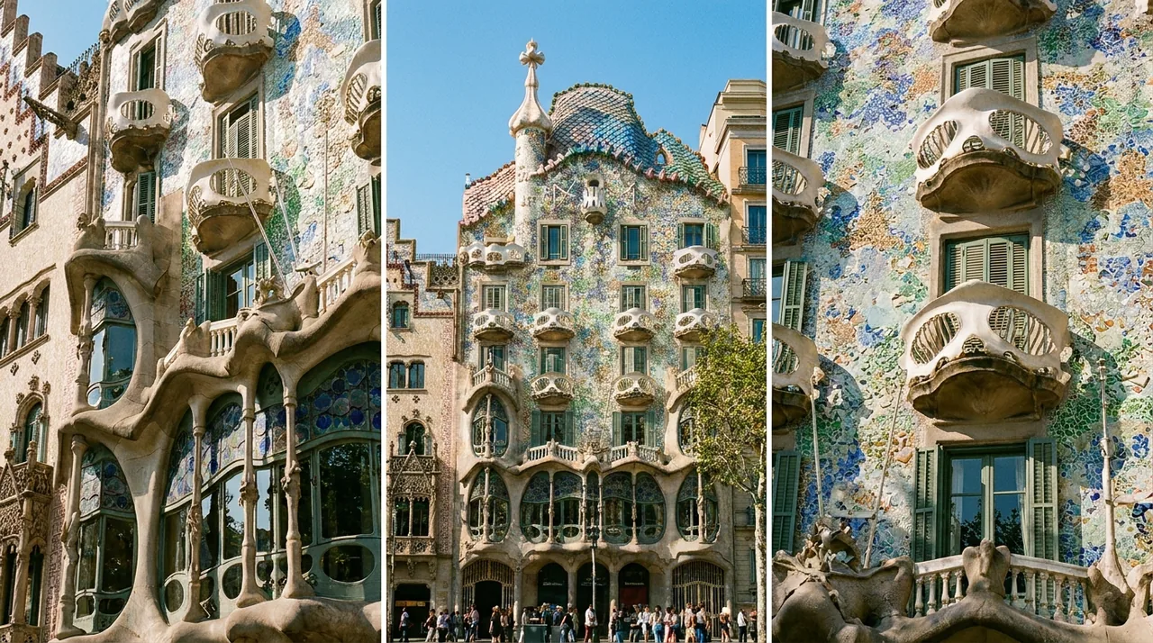 Entrada a la Casa Batlló con audioguía