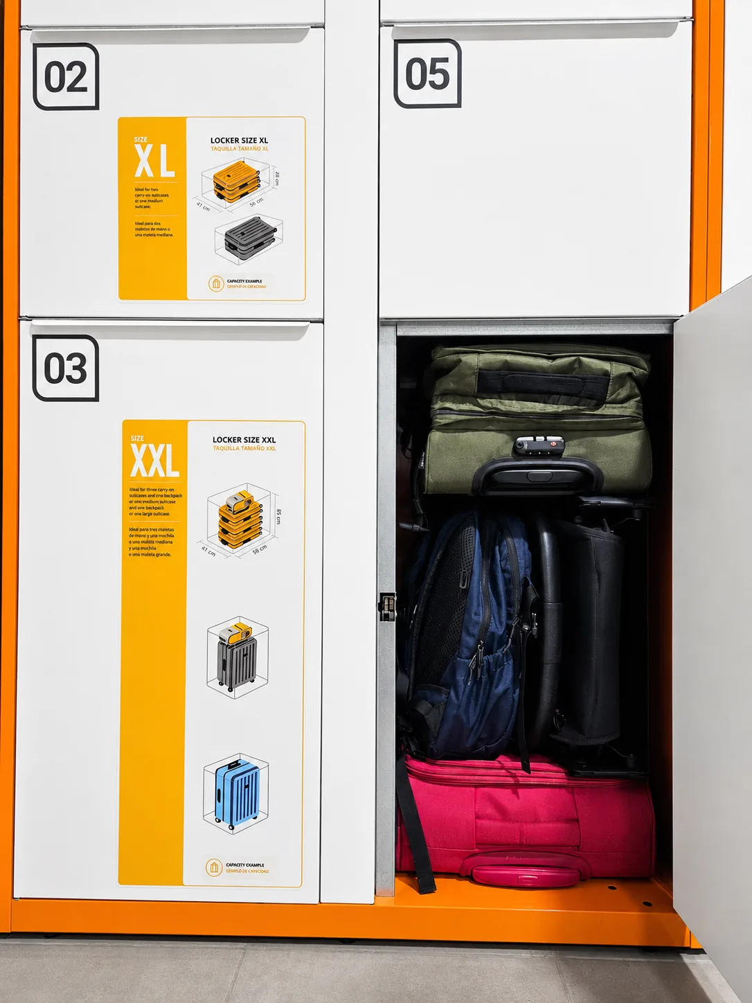 Locker Lock Plaza España