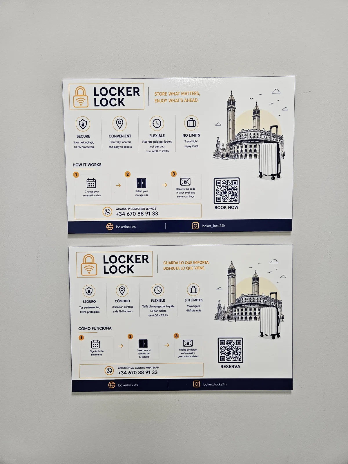 Locker Lock Passeig de Gràcia